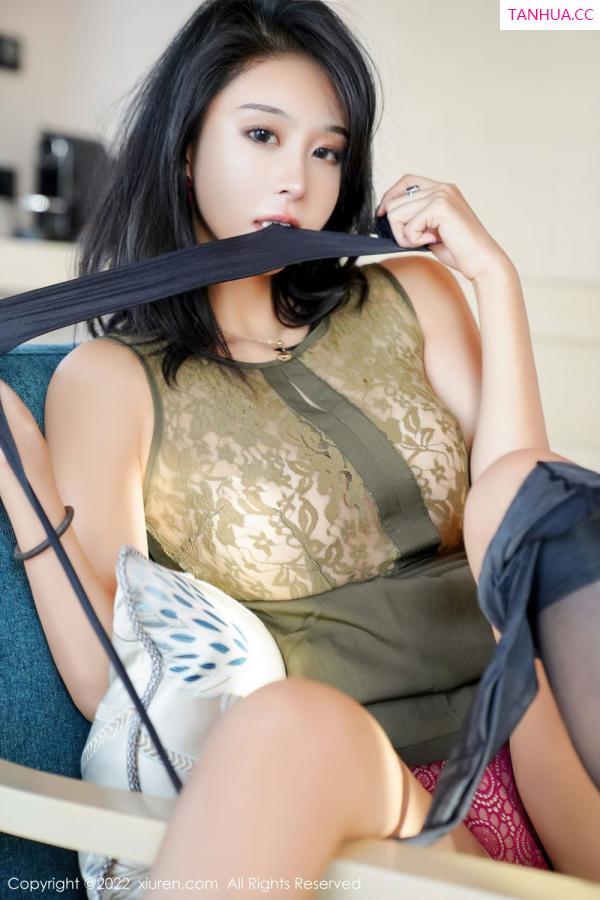 刘艺蕾  [XiuRen]高清写真图 2022.01.06 No.4428 蓝夏Akasha第50张图片